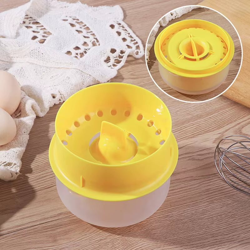 Egg Yolk Separator and Clear Kitchen Gadgets Egg Separator Baking Tools Large Capacity Kitchen Accessories